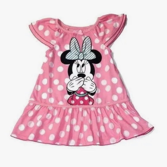 Disney Minnie Mouse Nightgown Size 4 - Picture 3 of 4